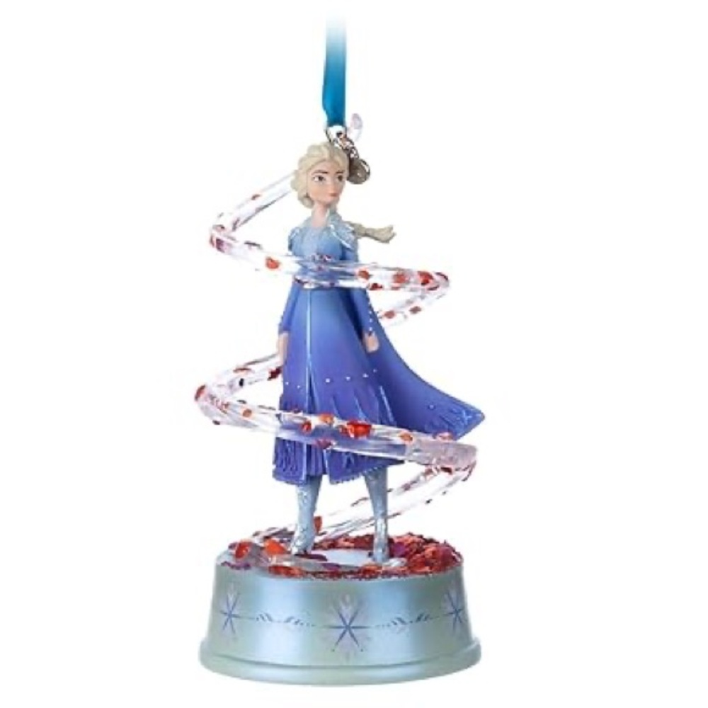 Disney Frozen Elsa Ornament Figurine in Blue